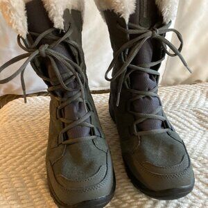 NEW COLUMBIA GRAY ICE MAIDEN WOMENS BOOTS SIZE 7